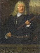 David van der Plas Portret van Willem van Outshoorn oil painting
